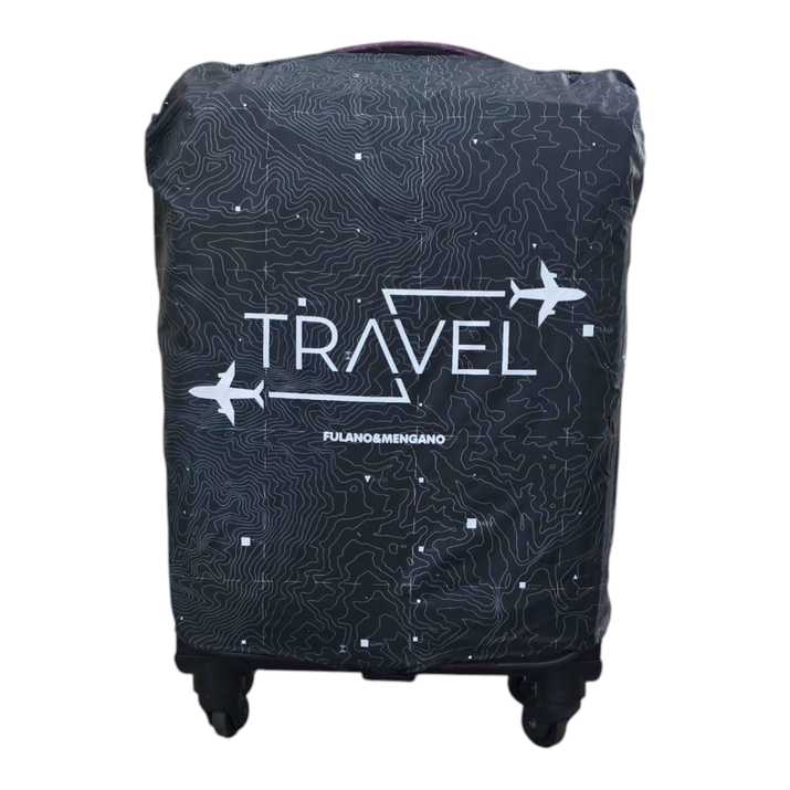 FUNDA ANTIDESGARRO CARRY ON - TRAVEL NEGRO